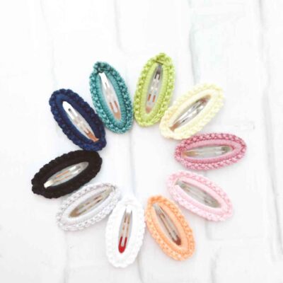 Crochet Çıt Çıt Çocuk Tokası 6cm