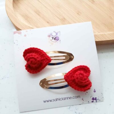 kalp gold çıtçıtlı toka